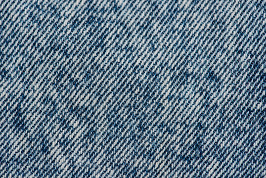 Old blue denim and abstract denim texture pattern background.