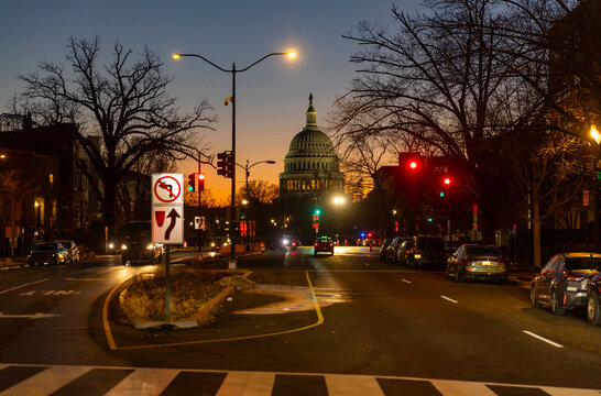 Washington DC Capital  City Skyline 