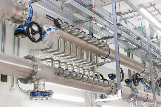 Steel ducts and pipes