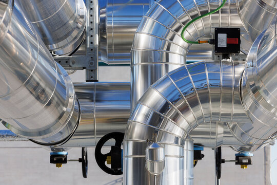 Steel ducts and pipes