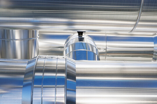 Steel ducts and pipes