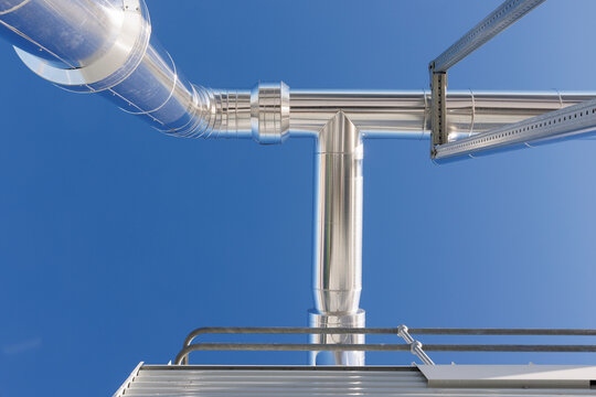 Steel ducts and pipes