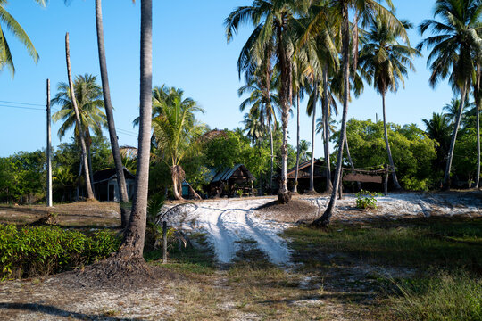 Small farmstead rural Thailand.
