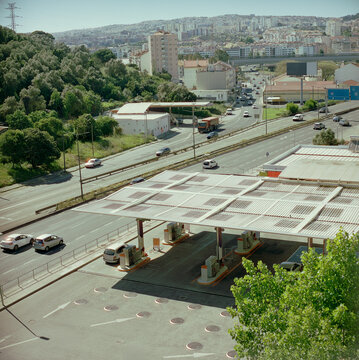 Gas Station Near Lisbon