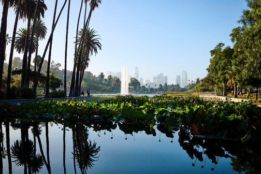 Lake Echo Park, Los Angeles, California