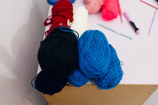 Close up of Yarn