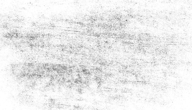 Pitch black and ash grey horizontal distressed texture with a smeared chalk or concrete effect. Gritty urban wall aesthetic designed for adding realistic wear on a transparent background.