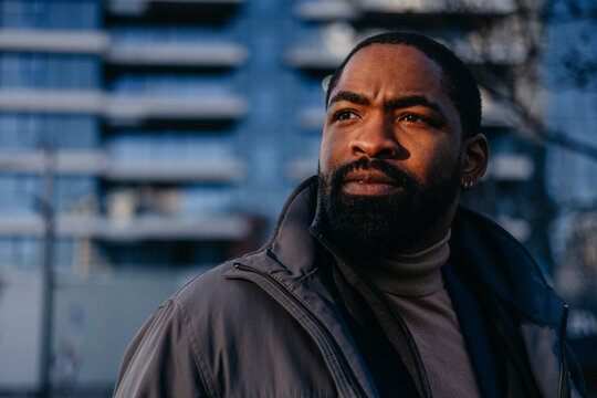 Portrait of a man in a jacket