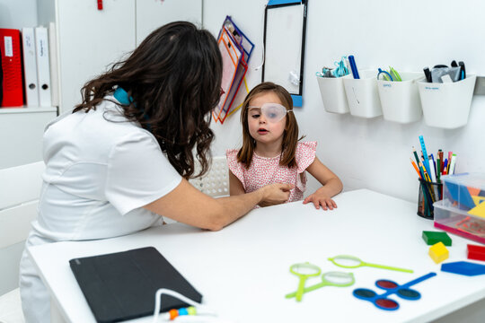 Therapist Working With Child