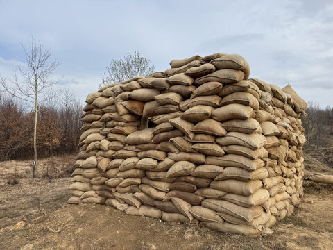 Sandbag Bunker Fortification