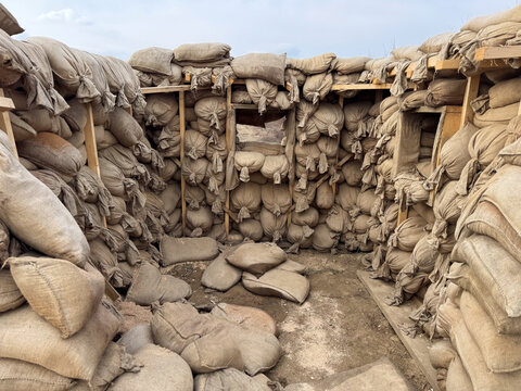 Sandbag Bunker Fortification