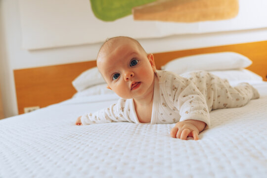 Babies tummy time 
