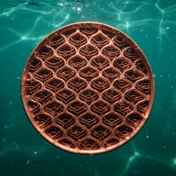 Advanced biomimetic shark skin texture on metal surface for marine anti-biofouling, OTEC thermal exchange optimization, future ocean technology