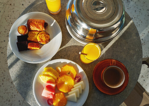 Hotel breakfast 