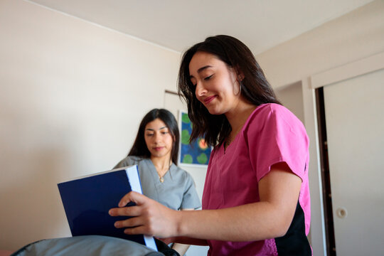 Students Preparing for Classes