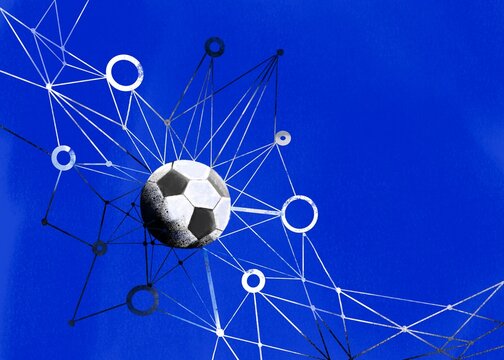 Football Data Analytics Network with Soccer Ball 