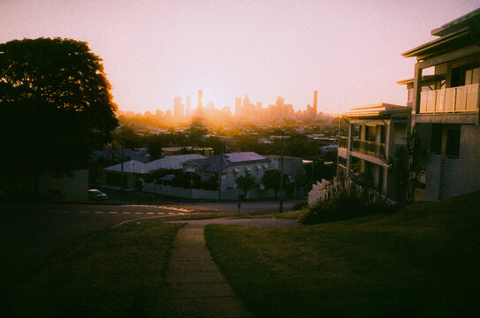 Subset over the Brisbane city 