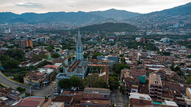 Iglesia Barrio Manrique, Medellin, Antioquia, Sur America