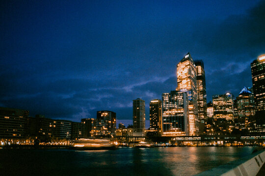 Sydney CBD shot on film