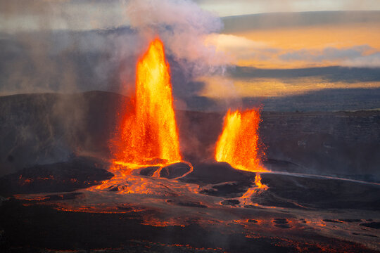 Kilauea Volcano Eruption