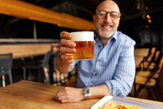 Beer in focus