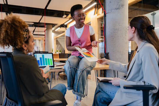 Collaborative meeting with business colleagues