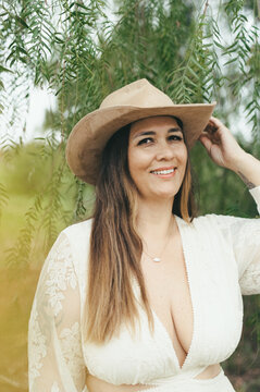 Headshot of a Cowgirl