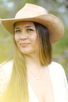 Headshot of a Cowgirl