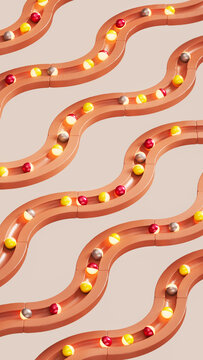 Dynamic Data Streams and Parallel Processing Network