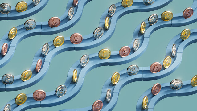 Diversified Capital Flow and Investment Distribution Network