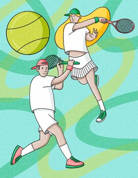 Tennis players