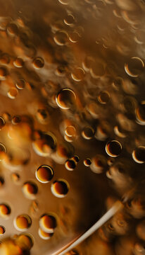 Abstract Macro Liquid Bubbles