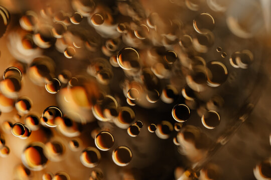 Abstract Macro Liquid Bubbles