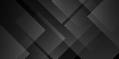 Obraz premium Stylish black striped background with layered geometry, suitable for brochures, posters, and covers.