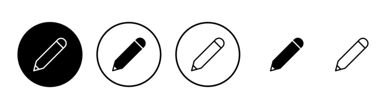 Pencil icon vector. pen sign and symbol. edit icon vector
