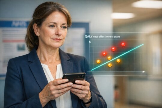 Healthcare Cost Effectiveness Analysis with QALY Model and Outcome Evaluation Interface