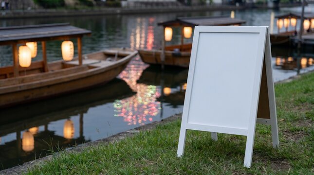 Tenjin Matsuri Osaka Mockup Sign