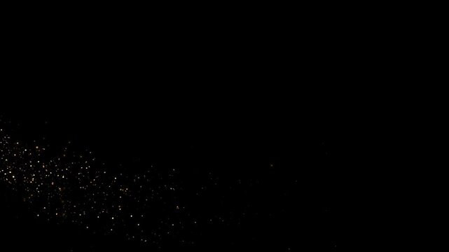 Sparkle particles shine effect dust bokeh awards dust. shine stars particles sparkles Sparkling particles shimmer. Christmas Bokeh lights. trail. Logo revealer. Intro animation Award shining stars 3D