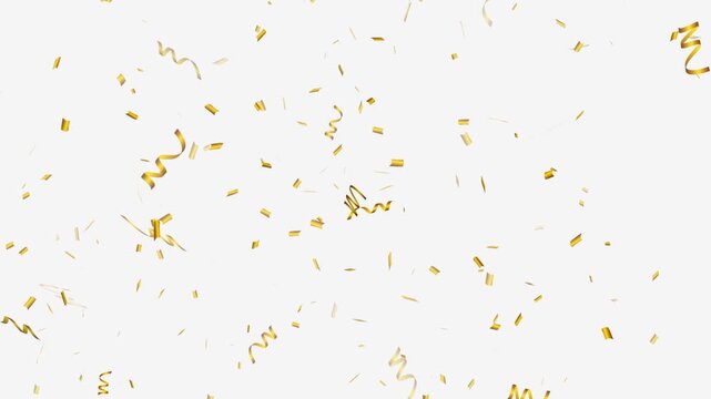 3D animation of exploding confetti, Colorful Isolated Confetti party popper Explosion confetti Blast Realistic.
blue and silver confetti explosion - 3D rendering