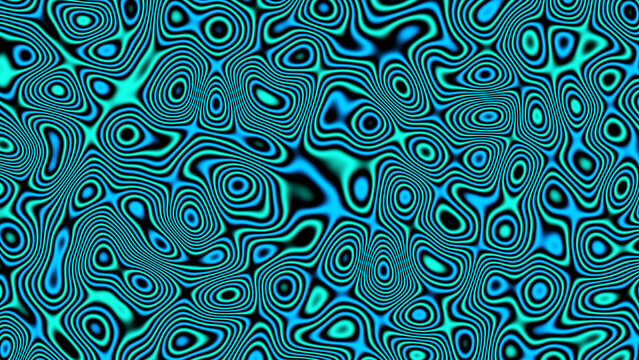 seamless pattern with blue waves