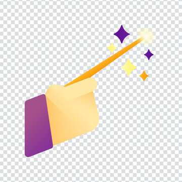 Magic Hat Trick Illusion Wizard Magician Icon