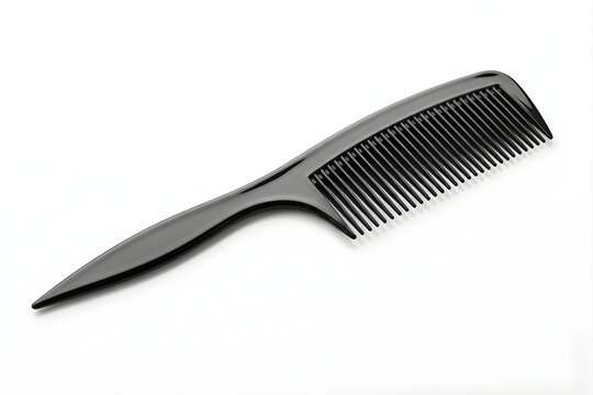 black comb for hair styling and grooming