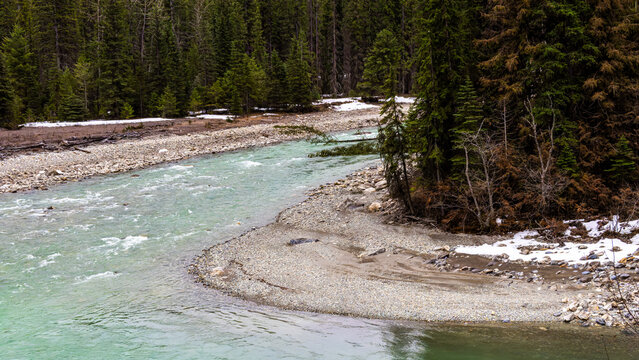 Kicking Horse River in British Columbia