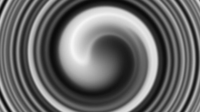 black and white spiral vortex background creating motion illusion, ideal for luma key workflows, video transitions, animations, and creative digital projects.
