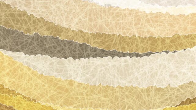Abstract Wavy Texture Background with Earthy Tones and Fiber Pattern