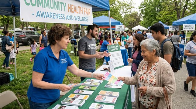 Dedicated volunteers provide essential support and guidance to event attendees.