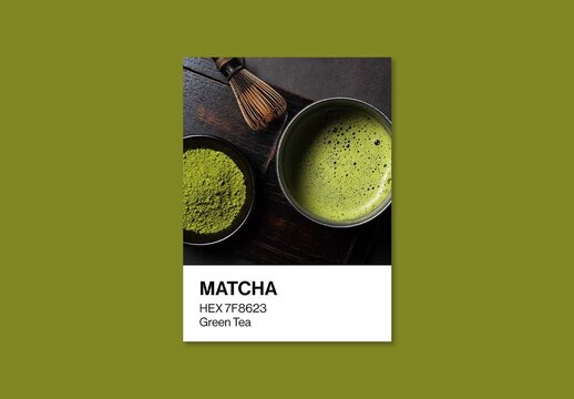 Minimalist Color Palette Card Mockup Template PSD, Swatch Deck Presentation, Branding Identity Design