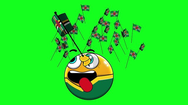 Emoji - Fan Emojis Dominica