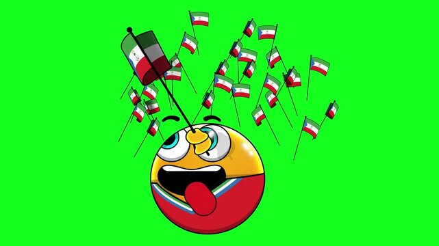 Emoji - Fan Emojis Equatorial Guinea