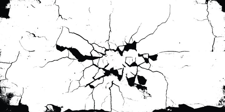 Distressed detailed overlay texture of rough surface and old paint. Seamless broken cracks background texture with tile able grunge pattern